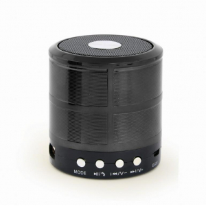 Portable Speaker|GEMBIRD|Black|Portable/Wireless|1xMicro-USB|1xStereo jack 3.5mm|1xMicroSD Card Slot...