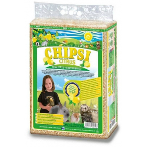 Chipsi citrus multi bedding - lemon sawdust pressed - Cat's Best -15 l 
