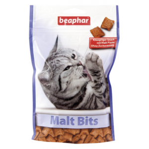 Beaphar Malt Bits - a treat for cats against pilobezoars - 35 g 