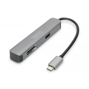 Digitus USB-C Dock DA-70891 HDMI, 2x USB-A,SD, MicroSD, USB 3.0 Type-C DA-70891