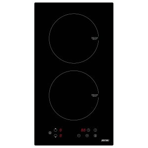 Induction cooktop MPM-30-IM-10 2 heating fields, glass, black MPM-30-IM-10