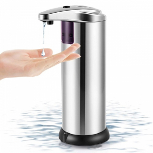 Platinet hygienic sensor soap dispenser stainless steel 250 ml