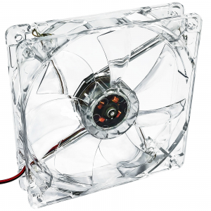 Akyga AW-12A-BR computer cooling component Computer case Fan 12 cm 1 pc(s) Transparent AW-12A-BR