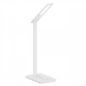 Promate AuraLight-1 LED galda lampa ar bezvadu uzlādi CIBAURALIGHT1WH