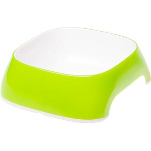 FERPLAST Glam XS Pet watering bowl, white-green 71208023