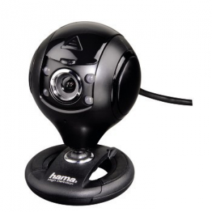 Hama 00053950 webcam 1.3 MP 1280 x 1024 pixels USB 2.0 Black 53950