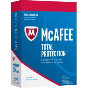 McAfee Total Protection 2018 1D 1Y German 1 license(s) 1 year(s)
