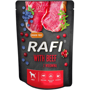 DOLINA NOTECI RAFI Wet dog food Beef, blueberry, cranberry 300 g 