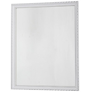 Spogulis Lisa, 45xh55cm, balts H0230145