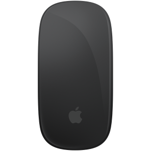 Apple Magic Mouse - Black Multi-Touch Surface,Model A1657 MMMQ3ZM/A MMMQ3ZM/A