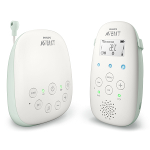Philips AVENT SCD711/26 video baby monitor 330 m Green, White SCD711/26