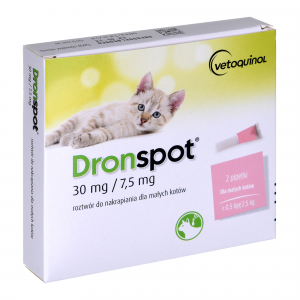 VETOQUINOL Dronspot - worming drops for cats 