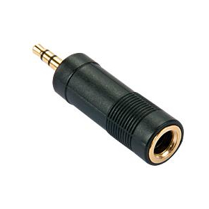 ADAPTER STEREO 3.5MM M/6.3MM/35621 LINDY 35621
