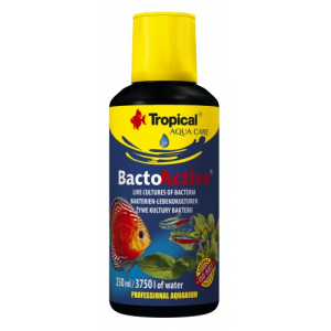TROPICAL Bacto-Active - live bacteria cultures for aquarium - 250 ml 34305