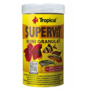 TROPICAL Supervit Mini Granulat - Food for aquarium fish - 10 g 61421