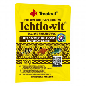 TROPICAL Ichtio-Vit - food for aquarium fish - 12 g 74401