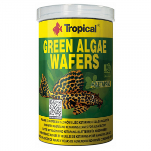 TROPICAL Green Algae Wafers - food for aquarium fish - 100 ml/45 g 66423