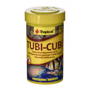 TROPICAL Tubi-Cubi - food for aquarium fish - 10g 1133