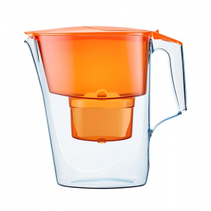Filter jug  Aquaphor Time 2.5 l + Maxfor Plus water filter cartridge, orange 4744131014524
