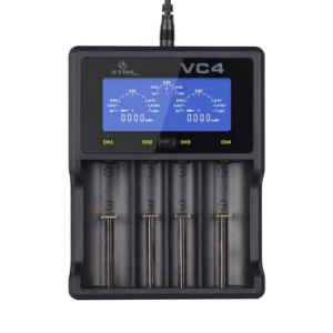 XTAR VC4SL battery charger to Li-ion / Ni-MH / Ni-CD 18650 VC4SL