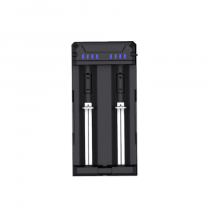 XTAR FC2 battery charger for Li-ion / Ni-MH cylindrical batteries, 18650 20700 21700 AA AAA FC2