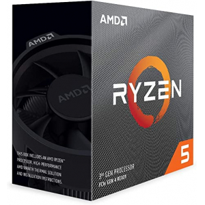 AMD  Ryzen 5 3600, 3.6 GHz, AM4, Processor threads 12, Packing Retail, Processor cores 6, Component ...