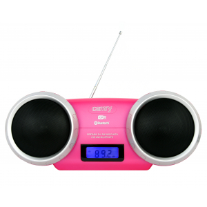 Camry Audio/Speaker 	CR 1139p 5 W, Wireless connection, Pink, Bluetooth CR 1139p