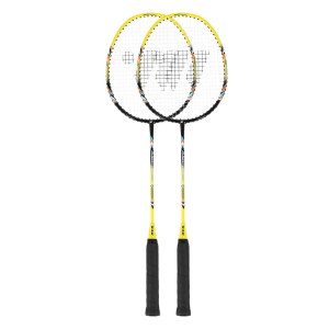 Fusiontec 777K badminton racket set + 3 shuttlecocks 14-20-070