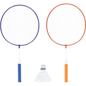 NILS NRZ052 STEEL badminton set 2 rackets + darts Junior 14-20-320
