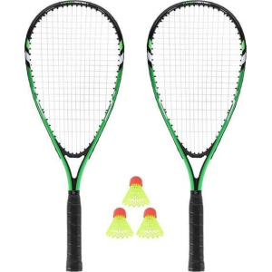 Crossminton set NILS NRS001 2 rackets + darts + case green 14-20-304
