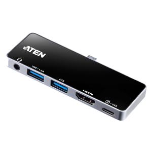 Aten UH3238 USB-C Travel Dock with Power Pass-Through UH3238-AT