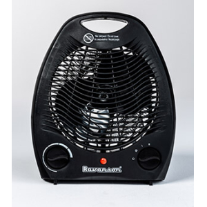 Ravanson FH-105B electric space heater Fan electric space heater Indoor Black 2000 W