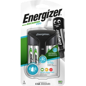 Energizer Pro ACU HR6 POW battery charger + 2 AA 2000 mAh batteries 421795