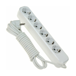 Pagarinātājs Belight Extension Cord with 6 sockets Earthed 3m 5901854565507