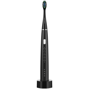 AENO SMART Sonic Electric toothbrush, DB2S: Black, 4modes + smart, wireless charging, 46000rpm, 90 d...