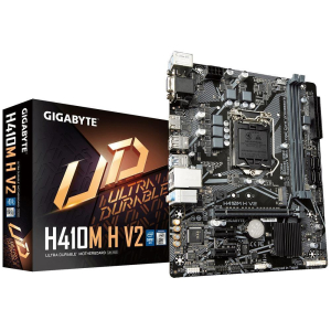 Gigabyte H410M H V2 mātes plate Intel H410 LGA 1200 mikro ATX