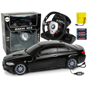 BMW M3 Radiovadāma Automašīna ar stūres tālvadību 1:18 BMW M3