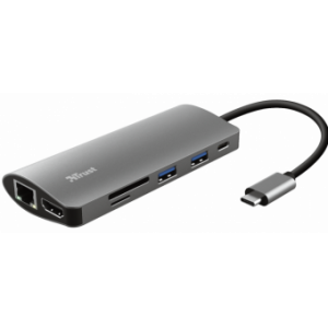 Trust Dalyx interfeisa karte/adapteris Iekšējs HDMI, RJ-45, USB 3.2 Gen 1 (3.1 Gen 1)