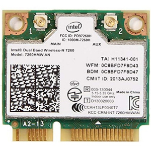 Port. datora bezvadu tīkla adapteris Intel Wireless-N 7260HMW 