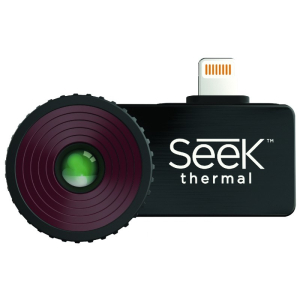 Seek Thermal LQ-AAA thermal imaging camera Black 320 x 240 pixels Built-in display LQ-AAA