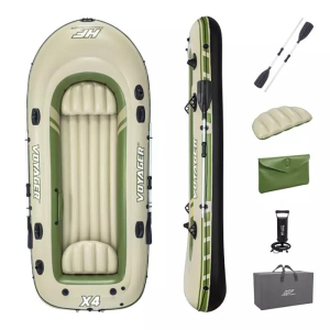 Laiva Hydro-Force Voyager X4 Raft 350x145cm 65156