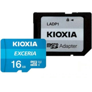 Kioxia Exceria memory card 16 GB MicroSDHC Class 10 UHS-I