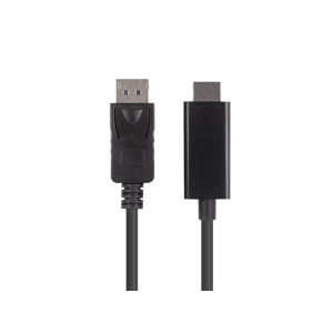 Lanberg CA-DPHD-11CC-0010-BK cable gender changer DisplayPort HDMI Black CA-DPHD-11CC-0010-BK