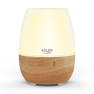 Adler | AD 7967 | Ultrasonic Aroma Diffuser | Ultrasonic | Suitable for rooms up to 25 m² | Brown/Wh...
