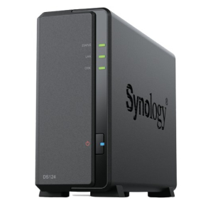 Synology DiskStation DS124 NAS/storage server Desktop Ethernet LAN Black RTD1619B DS124