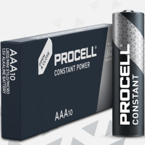 Duracell MN 2400 Procell Constant AAA (LR03) MINIMĀLAIS PASŪTĪJUMS 10GB. MN2400PC1