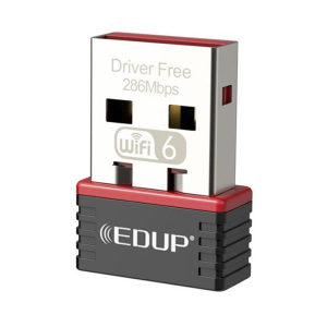 EDUP EP-AX300 Nano USB-adapteris WiFi 6 286Mbps / 802.11ax / ALC8800 EDUP EP-AX300