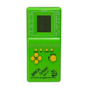Spēļu konsole RoGer Tetris Neon Green RO-TETRI-GE