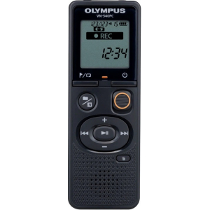 Olympus | Digital Voice Recorder (OM Branded) | VN-540PC | Black | Segment display 1.39' | WMA V4200...