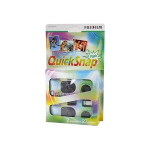 Fujifilm | 7130786 QuickSnap 400 Disposable Flash Camera (Pack of 2) 7130786